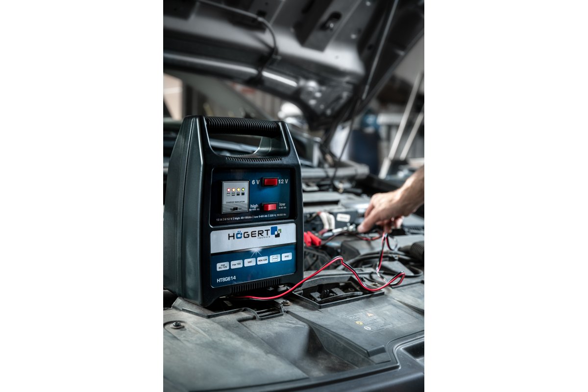 Зарядное устройство 6V/12V, макс. нагрузка 12А в Україні - фото №3